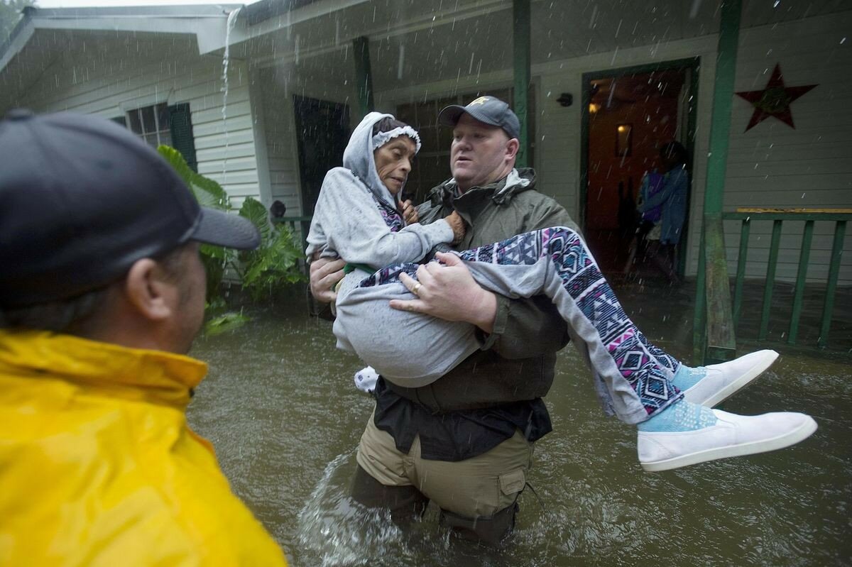 Woman rescued from East Baton Rouge home